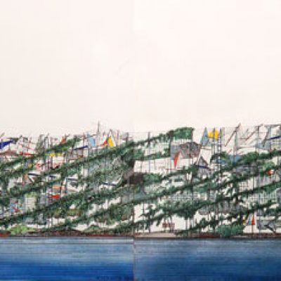 Real City: Westhavn, Elevation: Western Part-sir peter cook