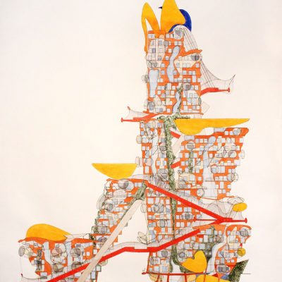 Finchley Road 3-Tower of Wings-sir peter cook