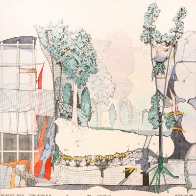 Way Out West Berlin-Detail Section at M at Stage D-sir peter cook