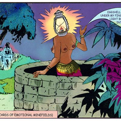 Lantern Head-Chitra-Ganesh