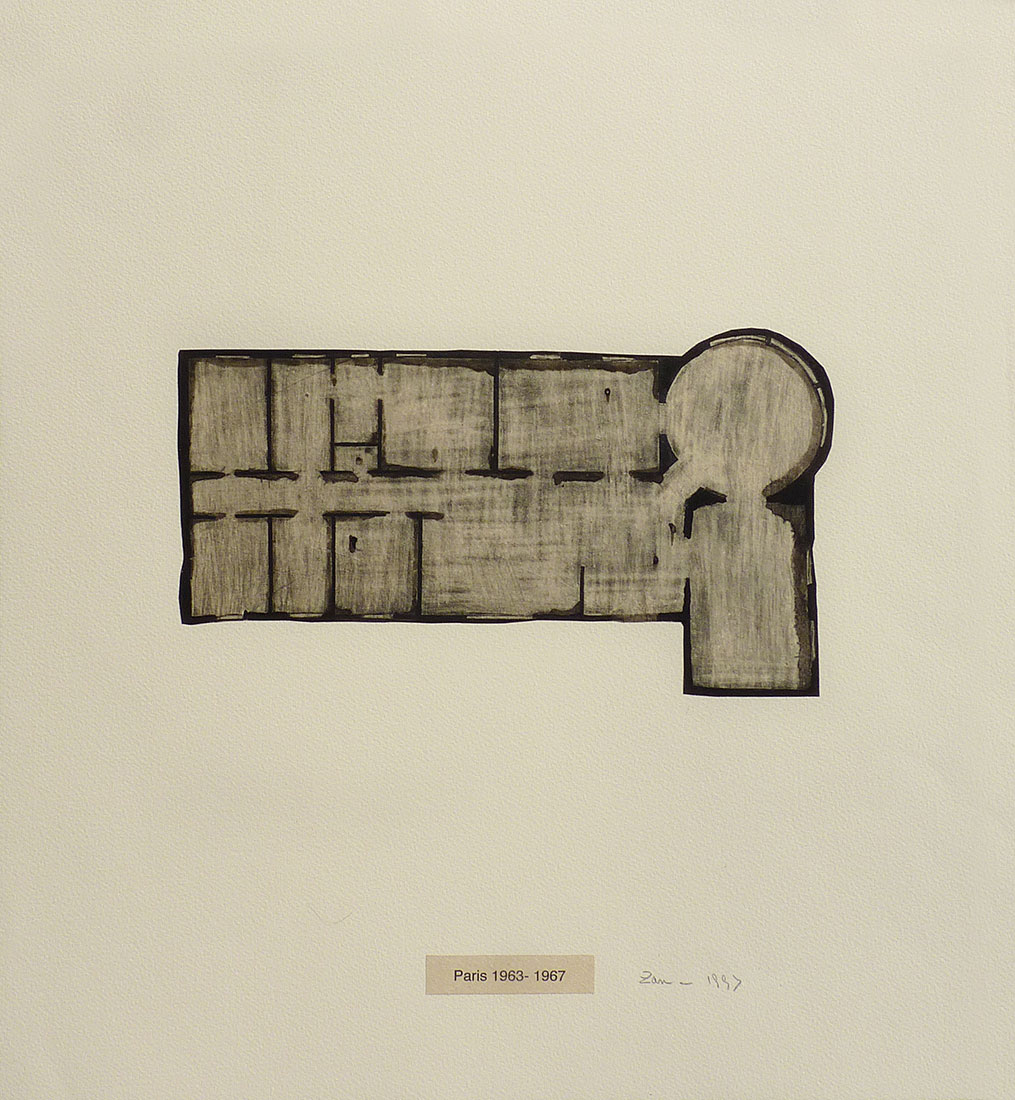 Paris (Homes I Made / A Life in Nine Lines)-Zarina