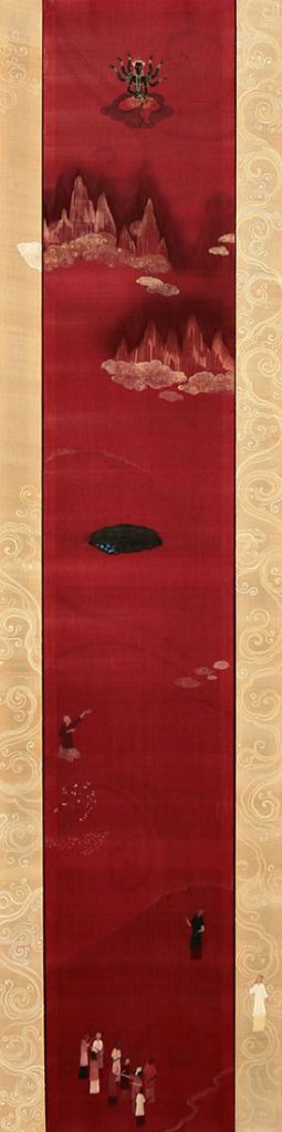 Bearing the wreath of beauty to silently down-Poushali-Das