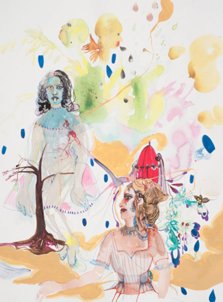 Bad girls: not an observation of nature but perhaps a predisposition-Rina-Banerjee