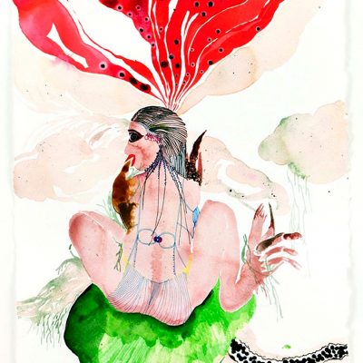 In 400 degrees Celsius her molting position-Rina-Banerjee