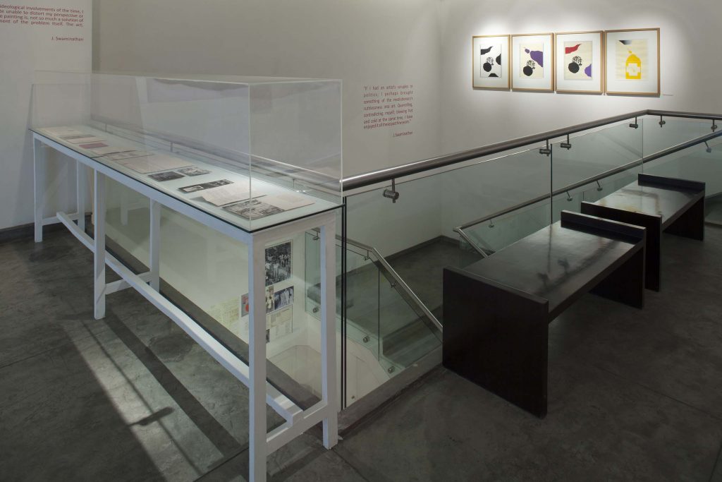 J Swaminathan Exhibition Installation (1)