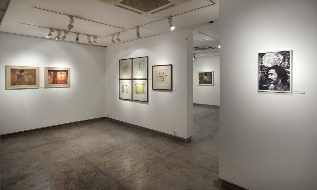 J Swaminathan Exhibition Installation