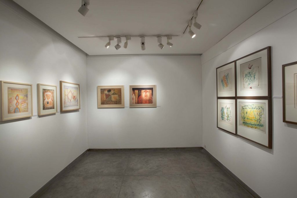 J Swaminathan Exhibition Installation