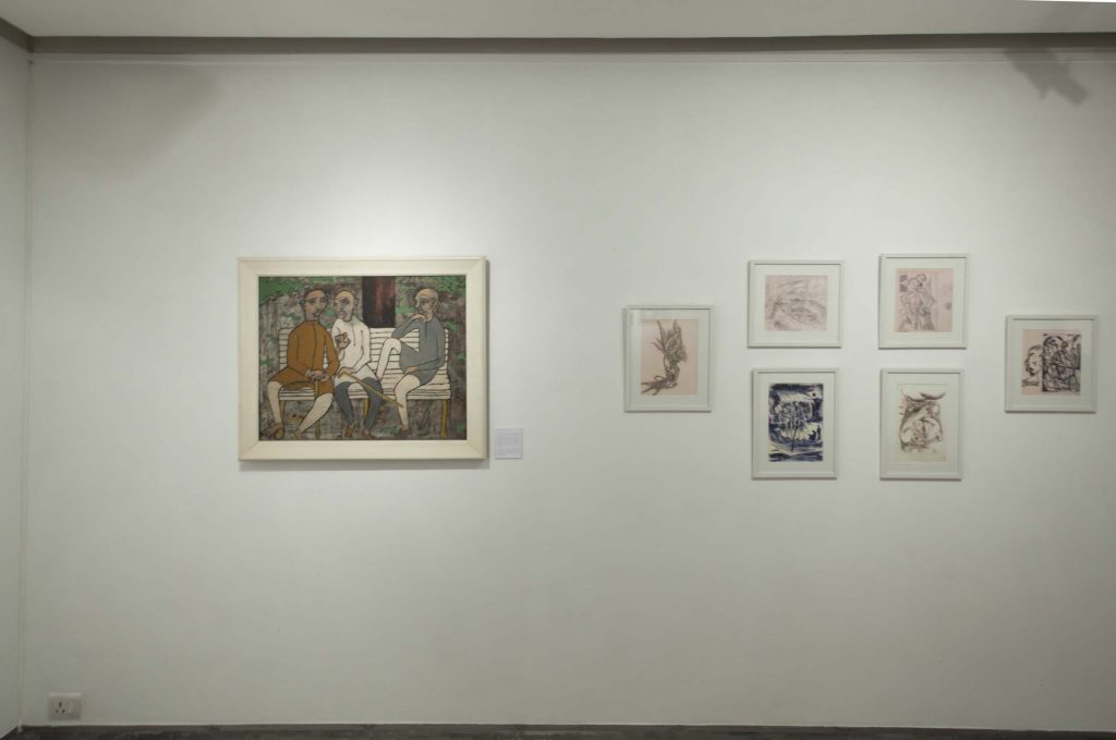 J Swaminathan Exhibition Installation