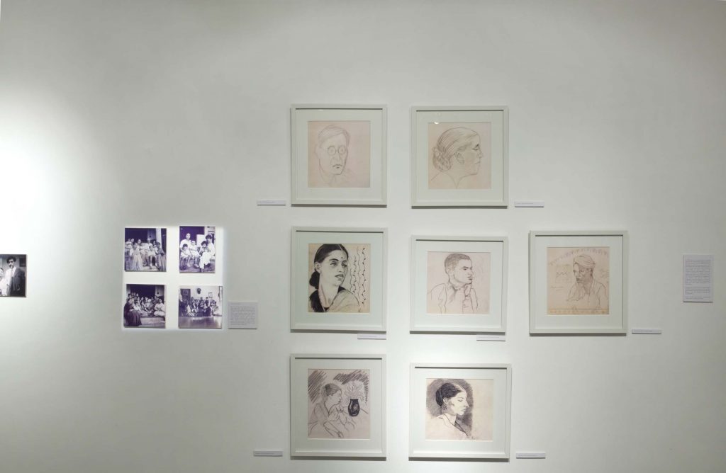 J Swaminathan Exhibition Installation