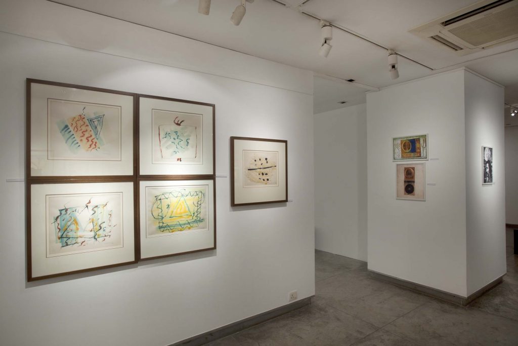 J Swaminathan Exhibition Installation