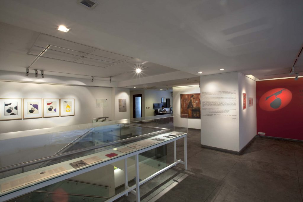 J Swaminathan Exhibition Installation