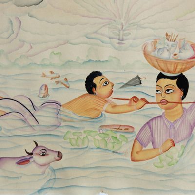 Don't-leave-my-son,-for-i-shall-drwon...-Kalam-Patua