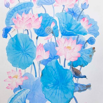 The Waterfowl & Dragonflies-Suddhasattwa-Basu