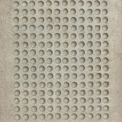 Untitled (Burnt Sienna/Circles)-Zarina