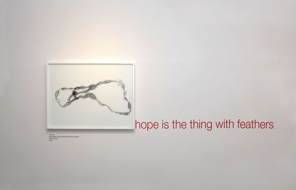 installation of show by Manisha Gera Baswani