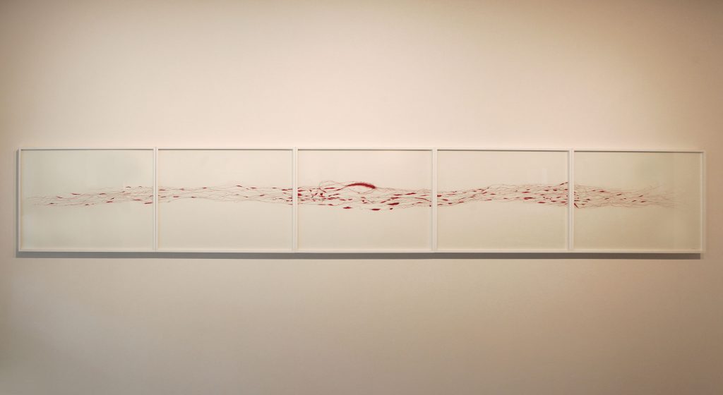 installation of show by Manisha Gera Baswani