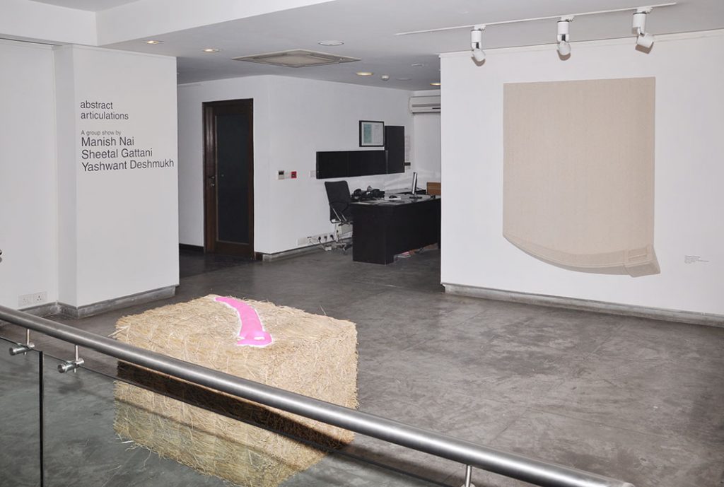 Installation shoot by show of Abstract