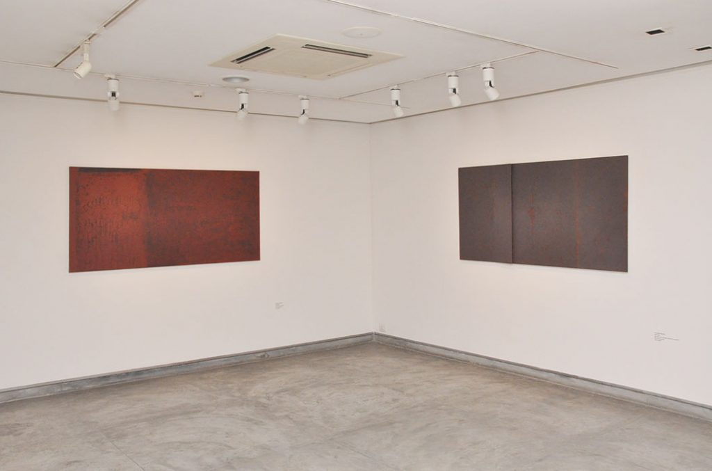 Installation shoot by show of Abstract