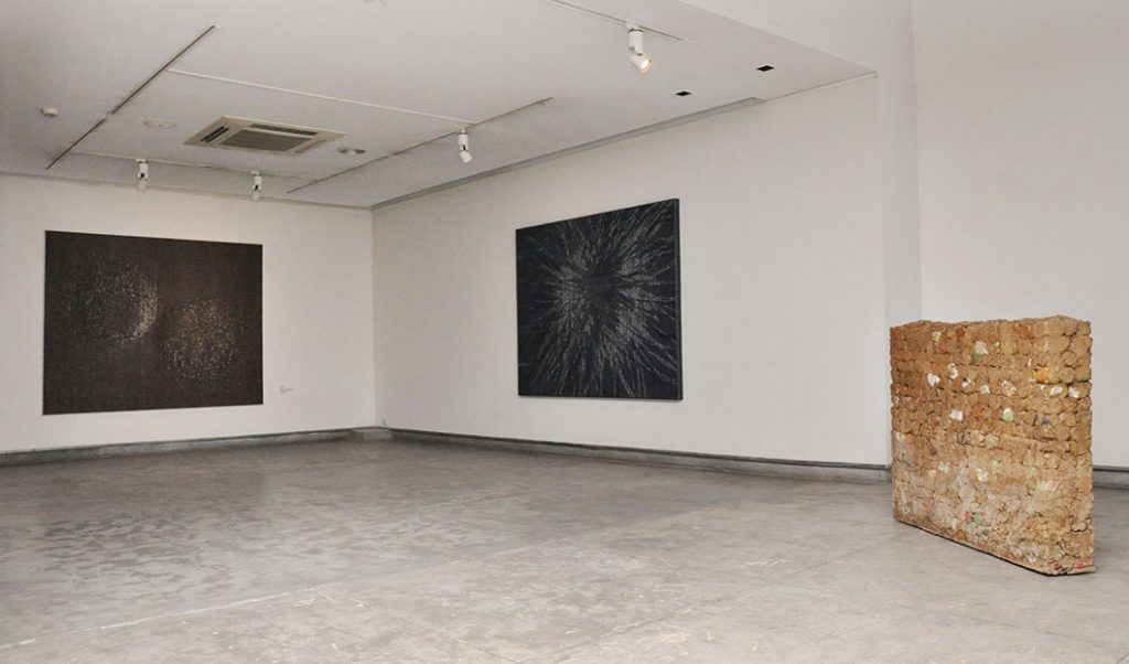 Installation shoot by show of Abstract