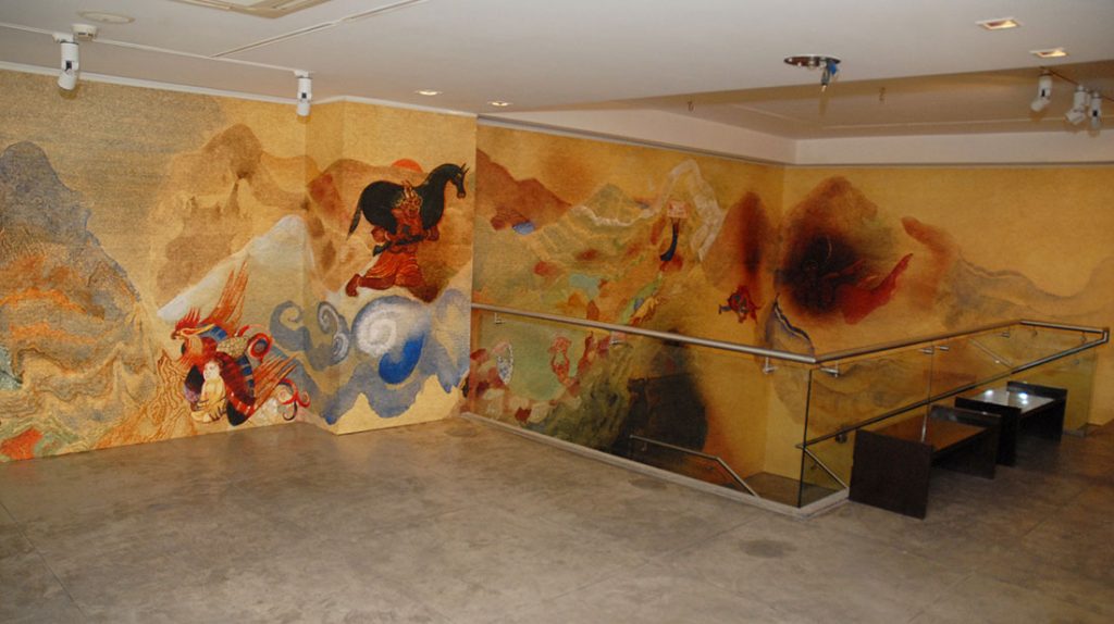 Installation-Shoot-of-Show-Nilima-Sheikh