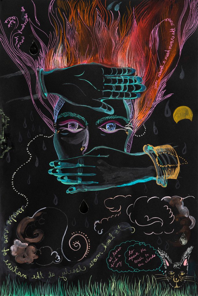 At-least-you-can-speak-the-Truth-to-the-Clouds-Chitra-Ganesh