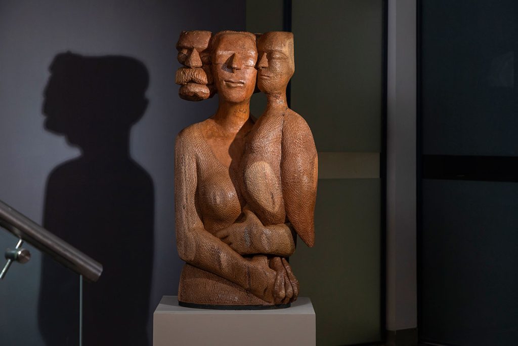 Installation shoots of Rooted Spine by Karl Antao