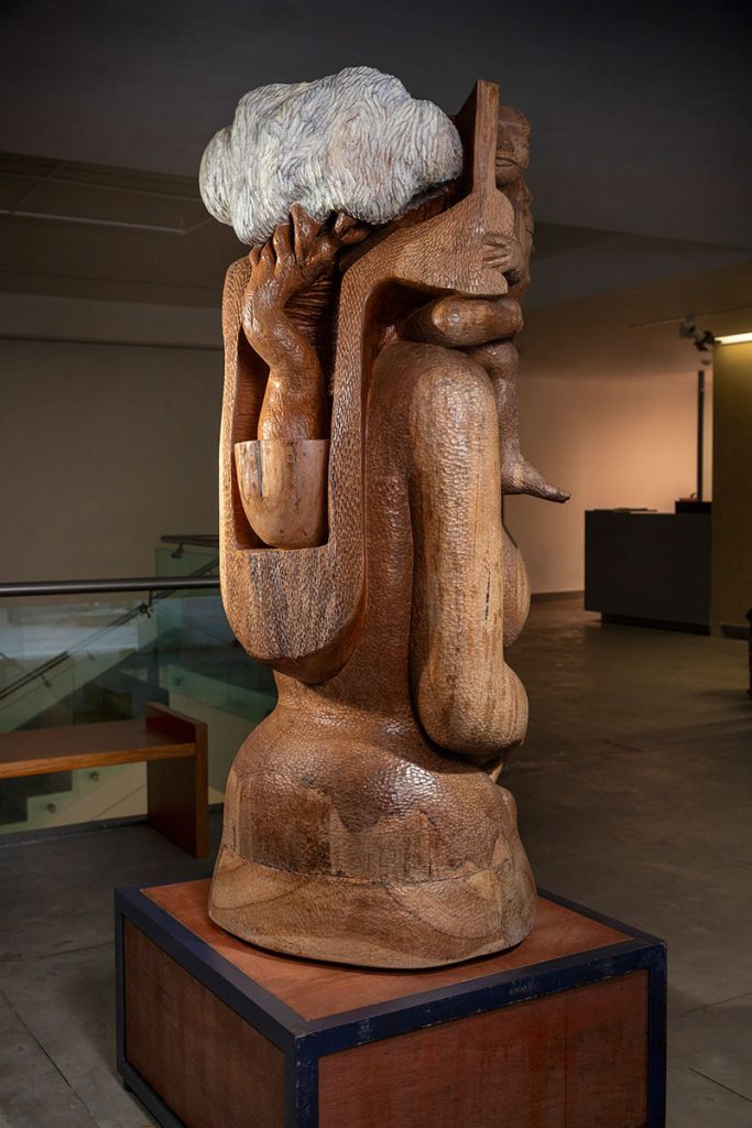 Installation shoots of Rooted Spine by Karl Antao