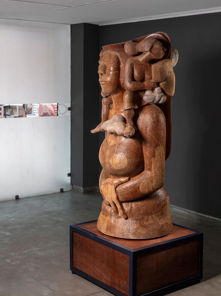 Installation shoots of Rooted Spine by Karl Antao