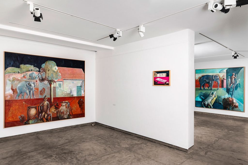 Installation shoot of Vasudevan Akkitham