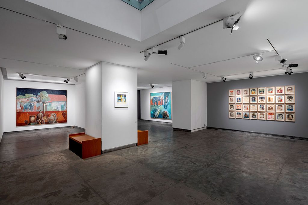 Installation shoot of Vasudevan Akkitham