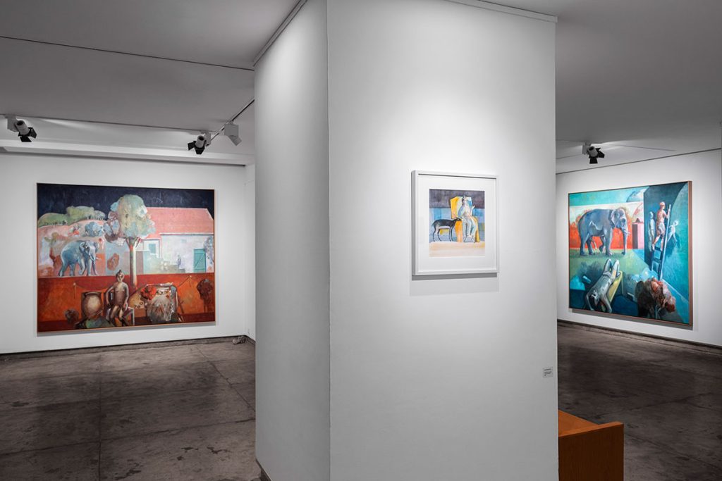 Installation shoot of Vasudevan Akkitham