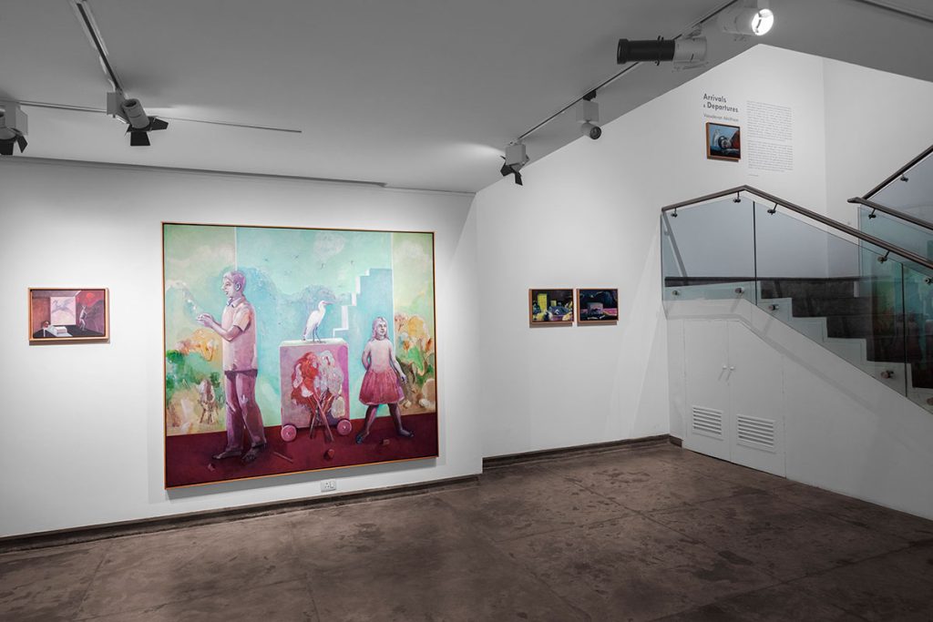 Installation shoot of Vasudevan Akkitham