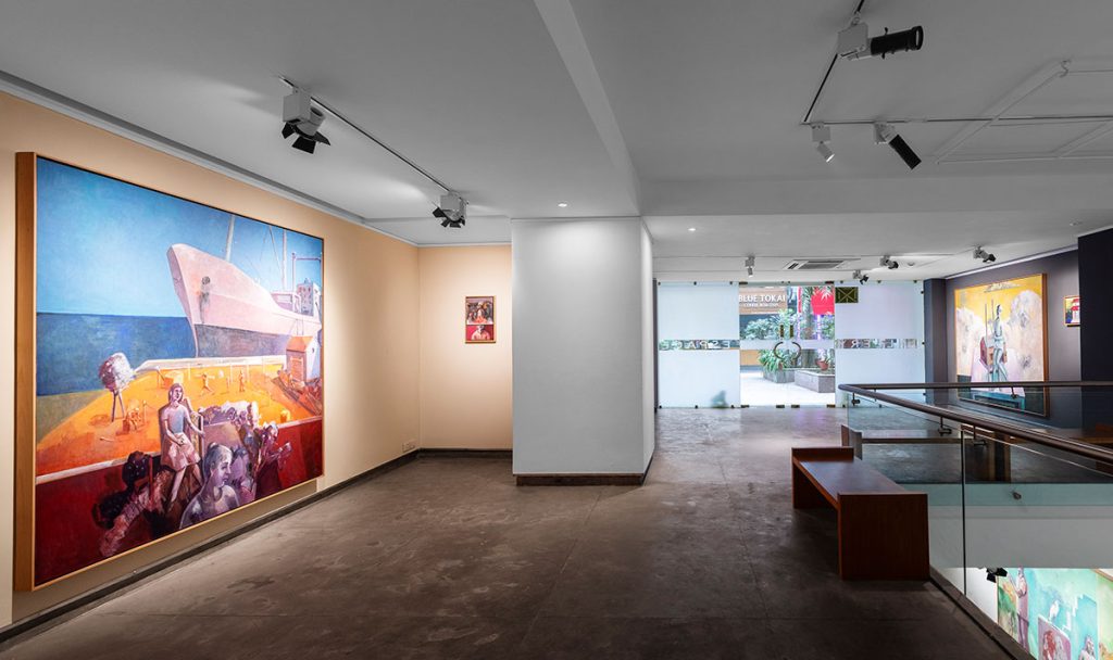 Installation shoot of Vasudevan Akkitham