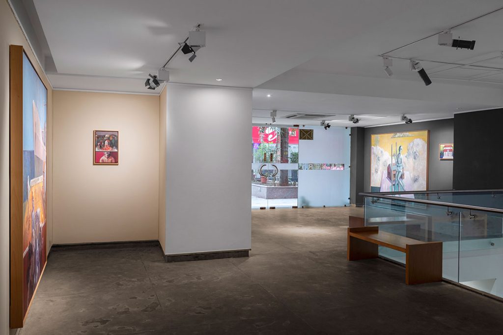 Installation shoot of Vasudevan Akkitham