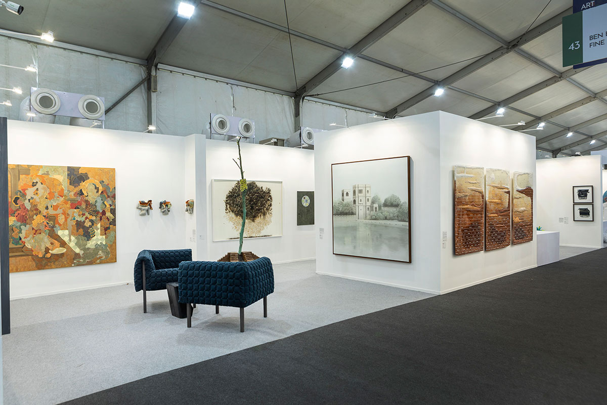 Installation shoots of Art Mumbai 2024