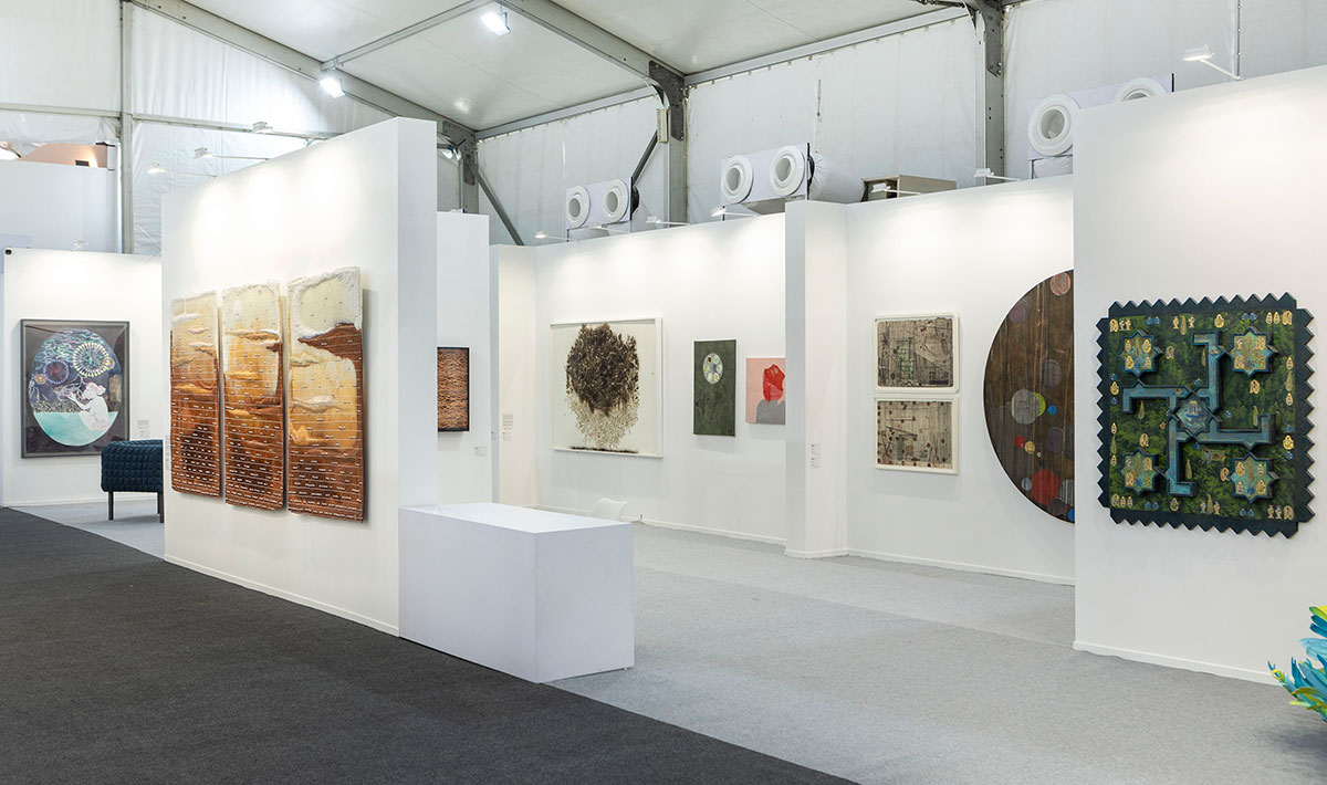 Installation shoots of Art Mumbai 2024