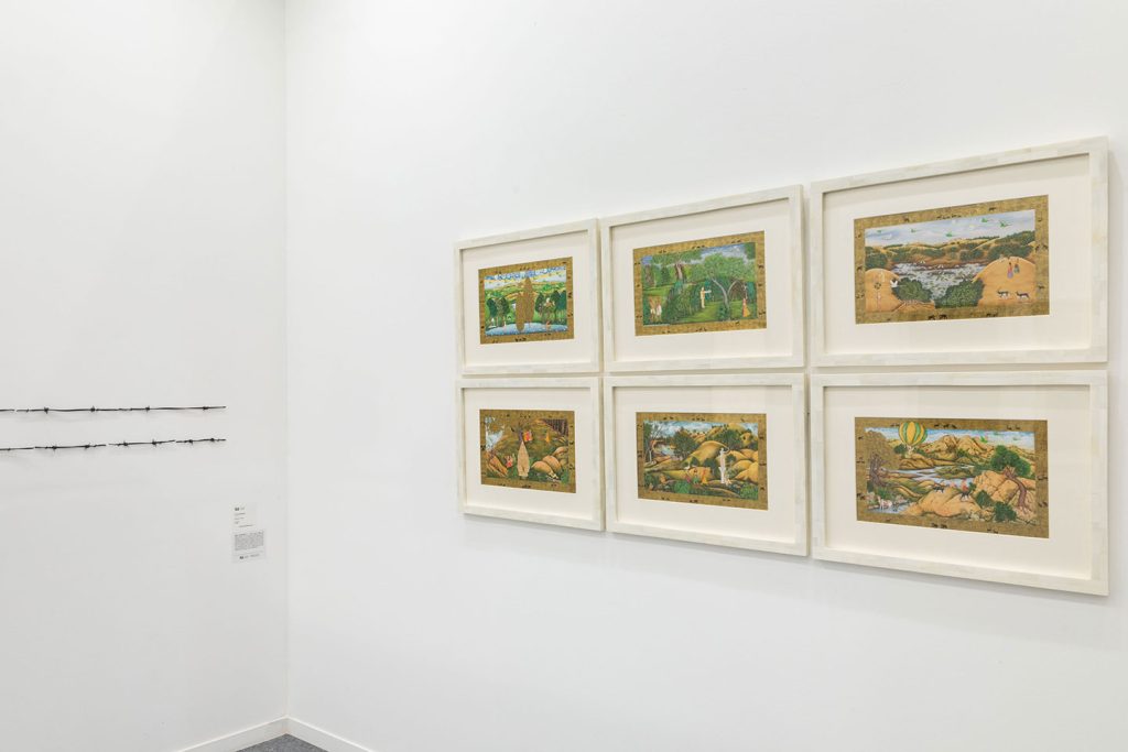 Installation shoots of India Art Fair 2025