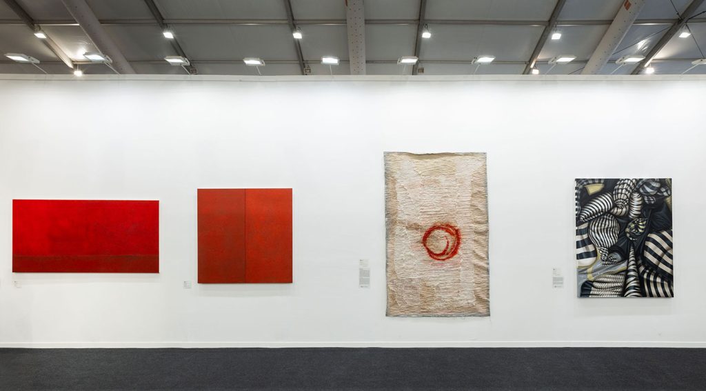 Installation shoots of India Art Fair 2025