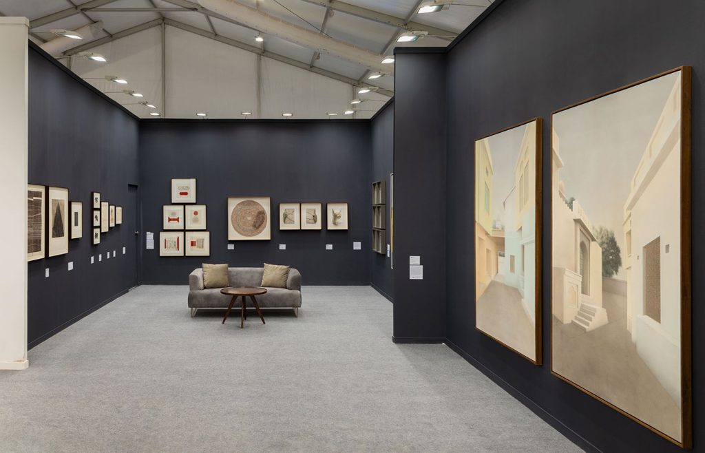 Installation shoots of India Art Fair 2025