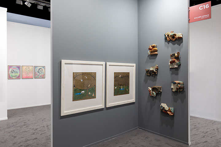 Installation shoots of ART DUBAI 2025