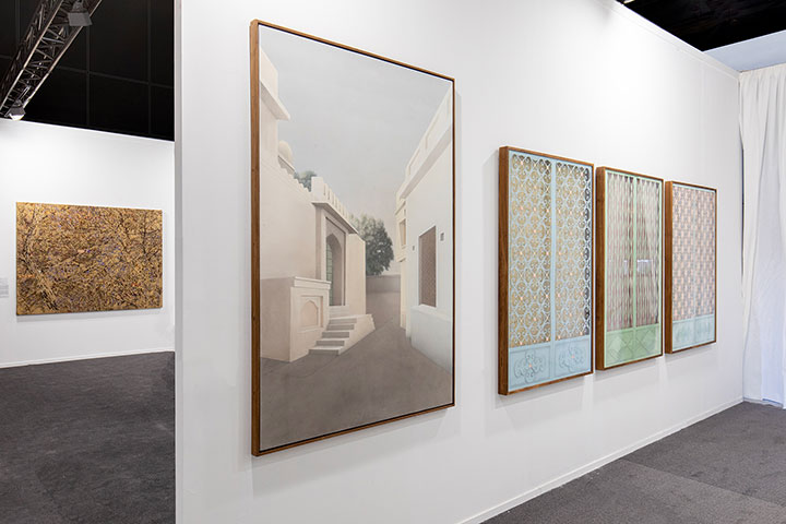 Installation shoots of ART DUBAI 2025