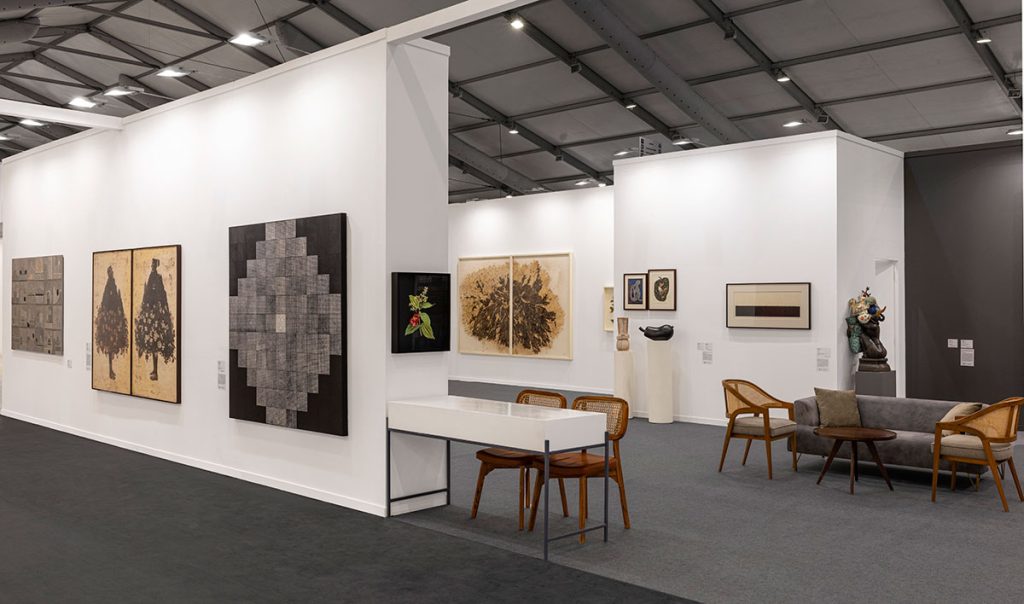 Installation shoot of India Art Fair 2026